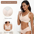 Scalloped Wireless Jelly Bra