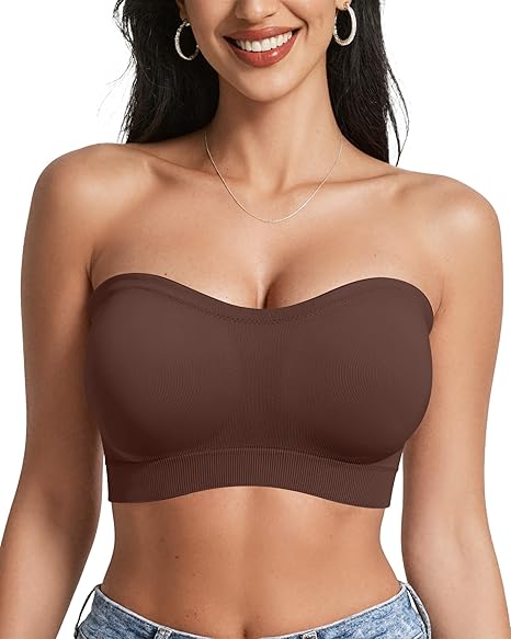 Wireless Strapless Bra Tube Top