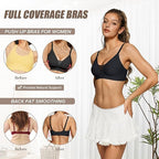 Scalloped Mesh Wireless Jelly Bras
