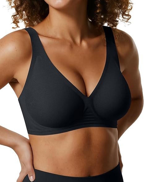 Deep V Jelly Bra No Underwire