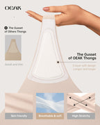 OEAK Seamless Thongs for Women Invisible Thongs