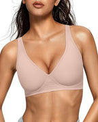 Deep V Jelly Bra No Underwire